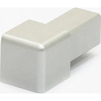 Stavební profil Růžek pravoúhlý 12,5 mm elox přírodní