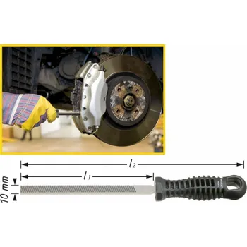 Nářadí pro automobil Pilník na brzdové třmeny 4968-5 Hazet