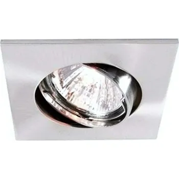 Bodové svítidlo Light Impressions Kapego stropní vestavné svítidlo 12V AC/DC GU5.3 / MR16 1x max. 50,00 W 82 mm stříbrná 449212