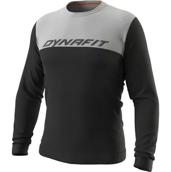 Pánská mikina Mikina Dynafit 24/7 Pullover black out/alloy 2025 Barva: černá / šedá, Velikost: XL