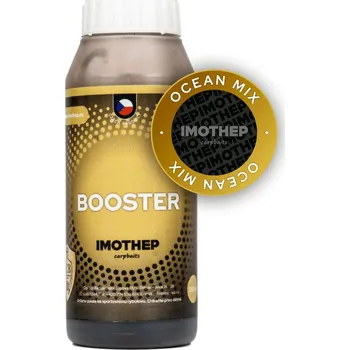 Návnadové aroma Booster Imothep Baits Luxor (Zálivka plná mořských plodů.)