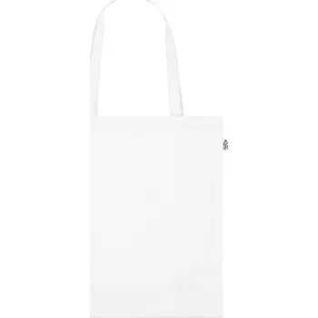 MAPUTO. Taška 190T recyklovaného polyesteru (100% rPET) - Bílá