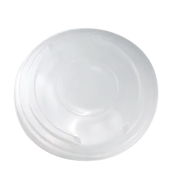 Jednorázové nádobí EcoPack Plastové víčko PP na misku EKO na salát O185 mm transparentní bal/50 ks Balení: 250