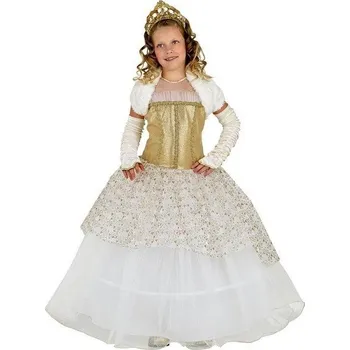 Karnevalový kostým MORTINO GR Dětský kostým Zlatá princezna 140 cm - 10 let
