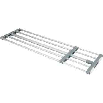 Drátěná police Wenko Nastavitelná přídavná polička do skříně 70–120 cm