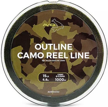 Avid Carp Outline Camo Reel Line