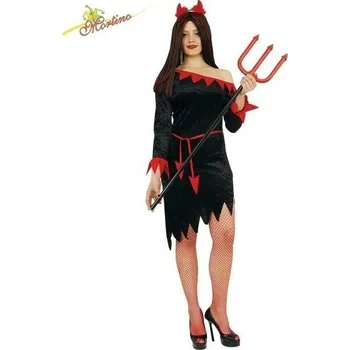 Karnevalový kostým MORTINO GR Kostým čertice sametový S (36/38)