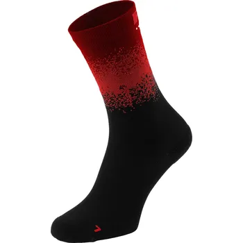 Pánská móda Ponožky R2 STEEP, černá/červená Velikost P: M | 39-42 EUR