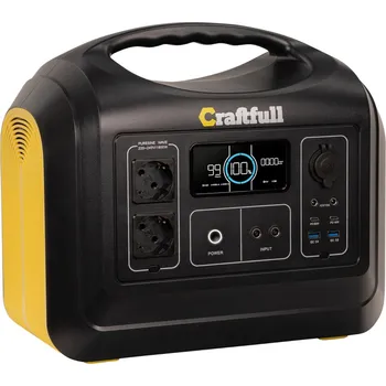 Powerbanka Přenosná nabíjecí stanice Craftfull 1800 W