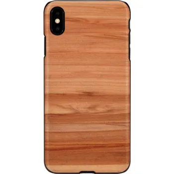 Pouzdro na mobilní telefon Pouzdro MAN&WOOD SmartPhone iPhone XS Max cappuccino černé