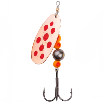 Umělá nástraha Rotační Třpytka Savage Gear Caviar Spinner Vel.4 14g Copper (1ks)