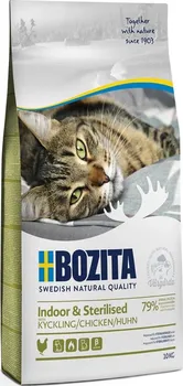 Krmivo pro kočku BOZITA Cat Adult Indoor & Sterilised Chicken 10 kg