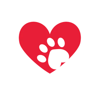 Samolepicí dekorace na vozidlo Samolepka Tlapka Srdce - 10x8