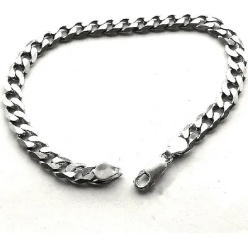 Náramek Stříbrný náramek pancer - 2678 (Stříbrný pánský náramek pancer)