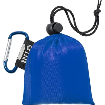 Pláštěnka Pláštěnka LDPE pončo pro dospělé v MODRÉM RPET polyesterovém pouzdru + 2150 výdejních míst za pouhých 49 Kč