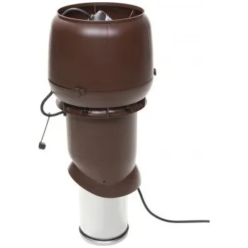 Domácí ventilátor Vilpe Vilpe E220P / Ø160 / 500 Střešní ventilátor hnědá
