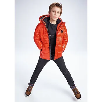 Chlapecké kalhoty Mayoral Chlapecké úzké kalhoty černé Mayoral 516 barva: modrá, Rozměr: 160 (14 let)