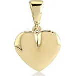 Lillian Vassago Celozlatý přívěsek srdíčko LLV11-GP073Y