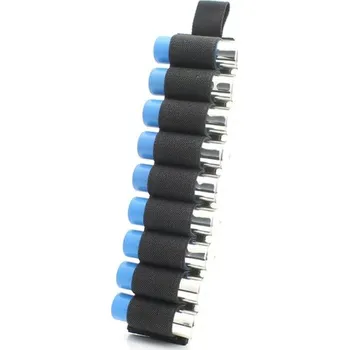 Příslušenství pro sportovní střelbu Držák na 9 brokových nábojů - nalepovací, černý 134c9