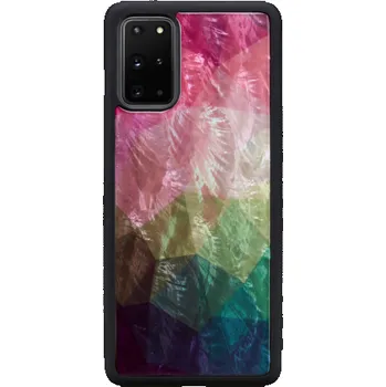Pouzdro na mobilní telefon Pouzdro iKins pro Samsung Galaxy S20+ vodní květ černý