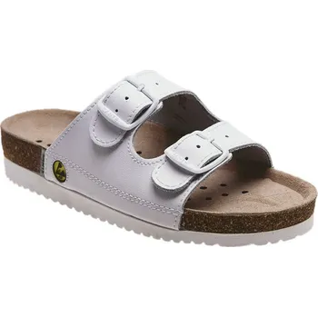 Dámská zdravotní obuv Santé N/22/10/E BÍLÁ Barva: Bílá, Velikost: 46, Stélka: Ortopedická