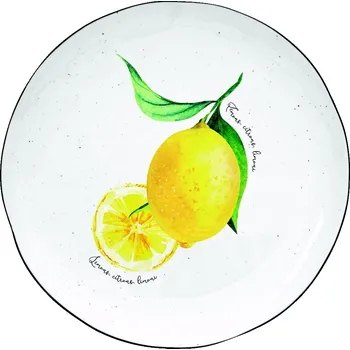 Talíř Easy Life, Itálie Easy Life - Dezertní talíř Amalfi - 21 cm Barva: jako na obrázku, Velikost: 21x21