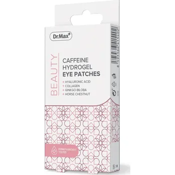 Péče o oční okolí Dr. Max Caffeine Hydrogel Eye Patches 8 ks