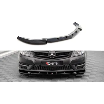 Autodíl Spojler pod nárazník lipa V.1 Mercedes-Benz C Coupe AMG-Line C204 černý lesklý plast
