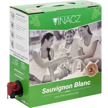 SAUVIGNON BLanc - polosuché BiB 3 l - VINACZ bib vino