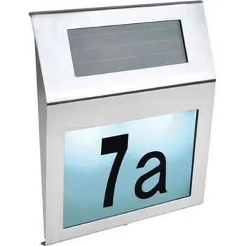 Venkovní osvětlení Solárně osvětlené popisné číslo domu