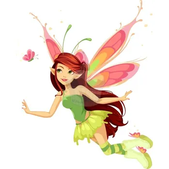 Jedlá dekorace na dort Caketools Jedlý papír "víla 3" - A4