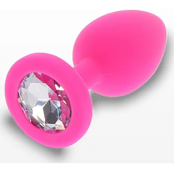 Anální šperk ToyJoy Diamond Booty Jewel Small Pink