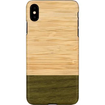 Pouzdro na mobilní telefon Pouzdro MAN&WOOD SmartPhone iPhone XS Max bambusový les