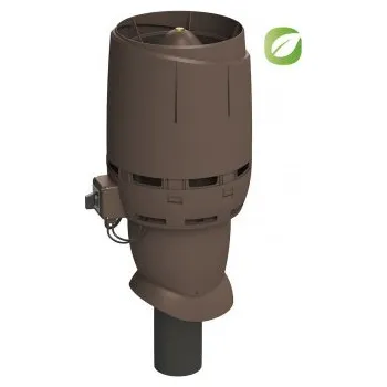 Domácí ventilátor Vilpe Vilpe FLOW ECO 160P/500 Střešní ventilátor hnědá