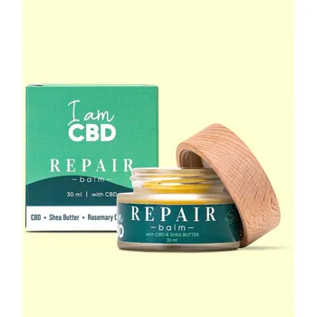 Bylinná léčivá mast I am CBD Univerzální balzám s CBD a bambuckým máslem, 30 ml