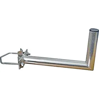 Anténní držák Anténní držák 35cm na stožár s vinklem, rozteč třmenu 100mm, trubka 42/2mm, výška 16cm žár.