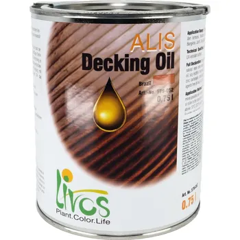 Olej na dřevo LIVOS ALIS 579-052 venkovní olej Brazil 0,75 L