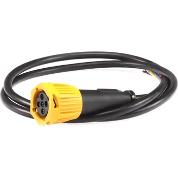 Osvětlení automobilu Zástrčka - bajonet Fristom 5-pólový žlutý L, s kabelem 1m