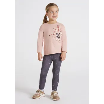 Dětská móda Dívčí kalhoty, legíny Mayoral 4762 šedé barva: modrá, Rozměr: 104