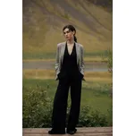 Dámské kalhoty se širokými nohavicemi S311 STYLE Barva: Černá, Velikost: L