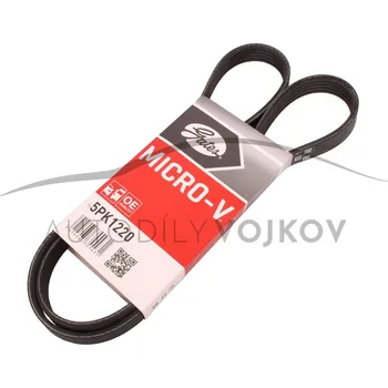 Rozvod motoru Drážkový řemen GATES (5PK1220) Citroen Berlingo 1996 - 2011 1.6 16V