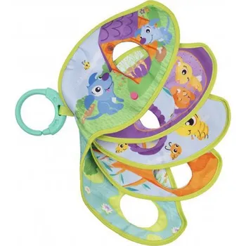 Hračka pro nejmenší Playgro Veselá knížka se zvířecími maňásky