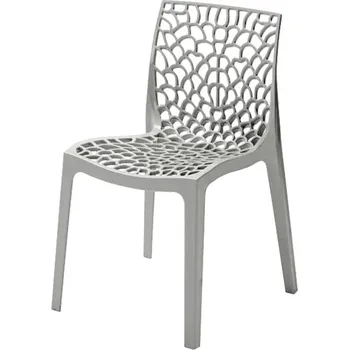 Jídelní židle Jídelní židle GRUVYER šedá moderní