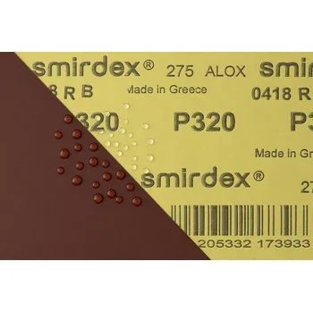 Brusný papír Smirdex 275 Papír pro mokré i suché broušení 230 x 280 mm 1 ks P100