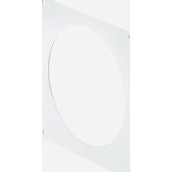 Ventilační potrubí Den Braven Příruba nástěnná kulatá, plastová Barva: Bílá, Varianta: Příruba nástěnná kulatá, průměr 125 mm, plastová, materiál: plast