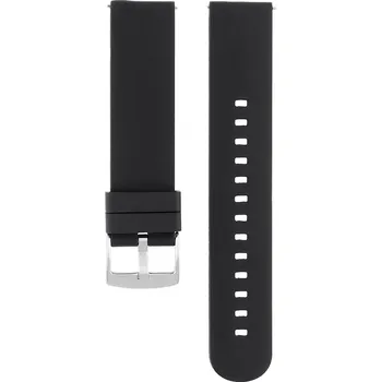 Řemínek na hodinky MPM Unisex gumový silikovný řemínek na hodinky RJ.15347 (20 mm) - černý