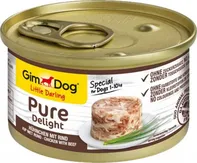 Gimborn Gimdog konzerva Pure Delight Adult Small Chicken/Beef 85 g