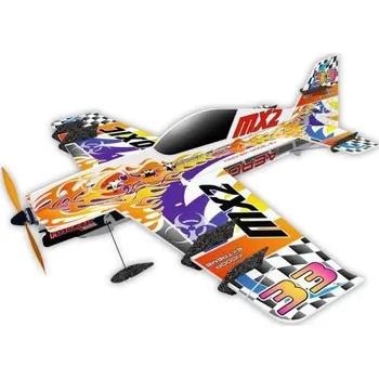 RC model letadla MX2 Toxic - Indoor ARF Fire Blue 812mm