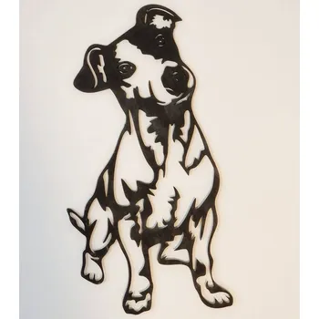 Obraz Jack russell teriér obraz Černý motiv