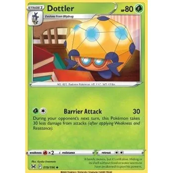 Karetní hra Pokémon LOR 019/196 Dottler - Lost Origin Stav: Near Mint, Verze: REVERSE HOLO